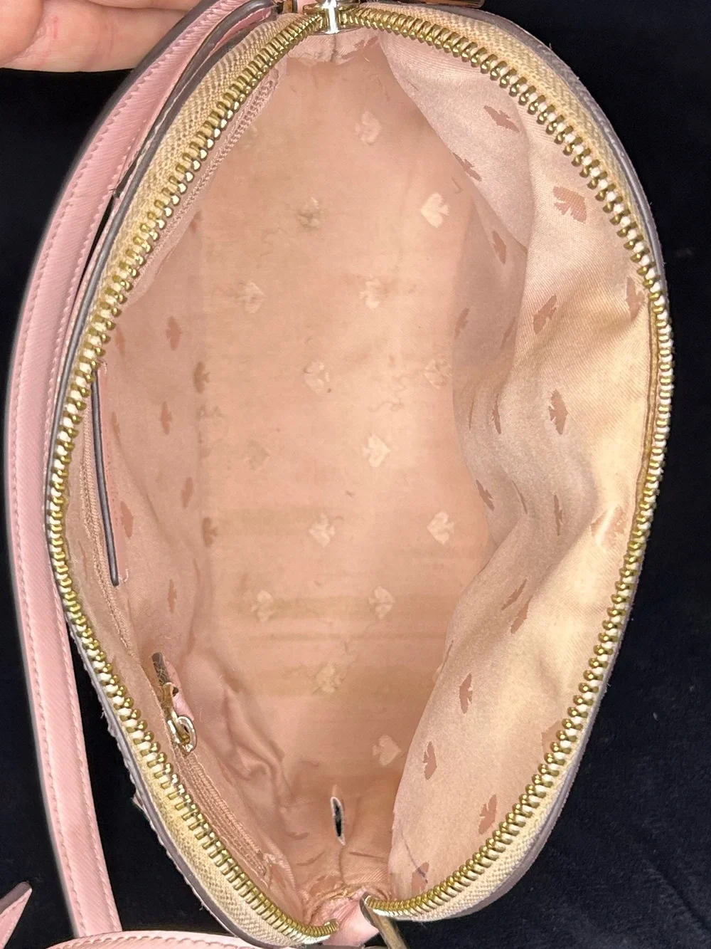 kate spade New York Pale Pink Saffiano Crossbody Bag